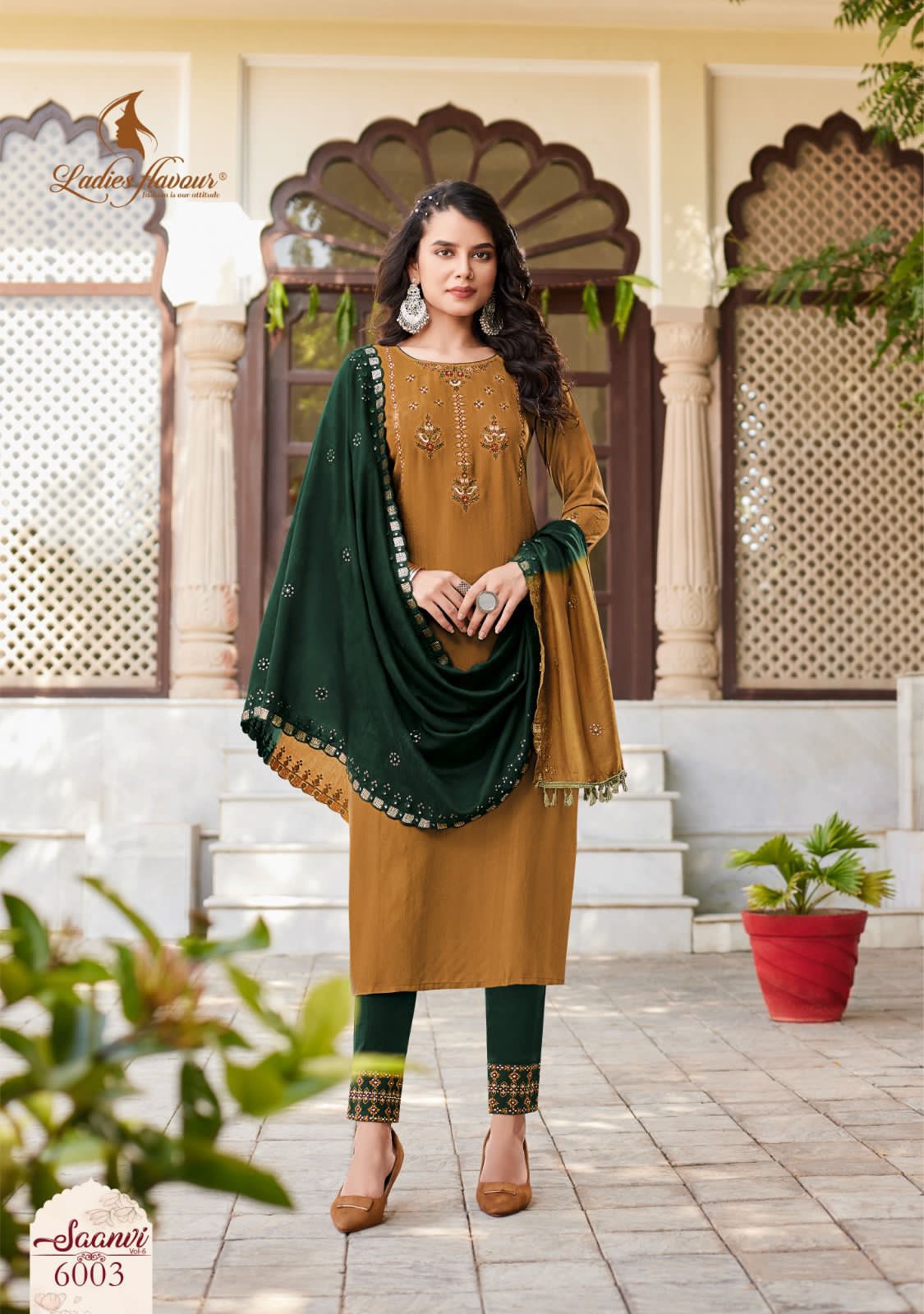 Saanvi vol 6 By Ladies Flavour Readymade Catalog